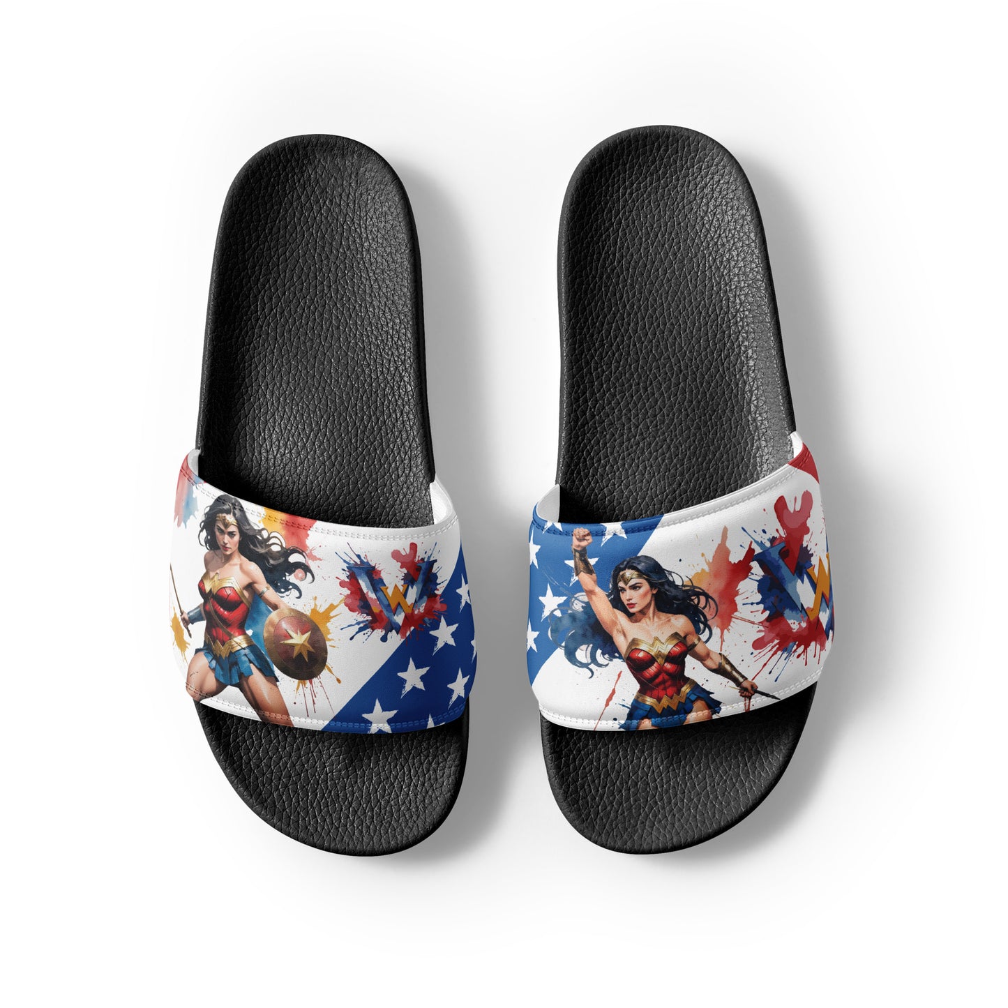 Heroic Wonder Woman Women's Slides