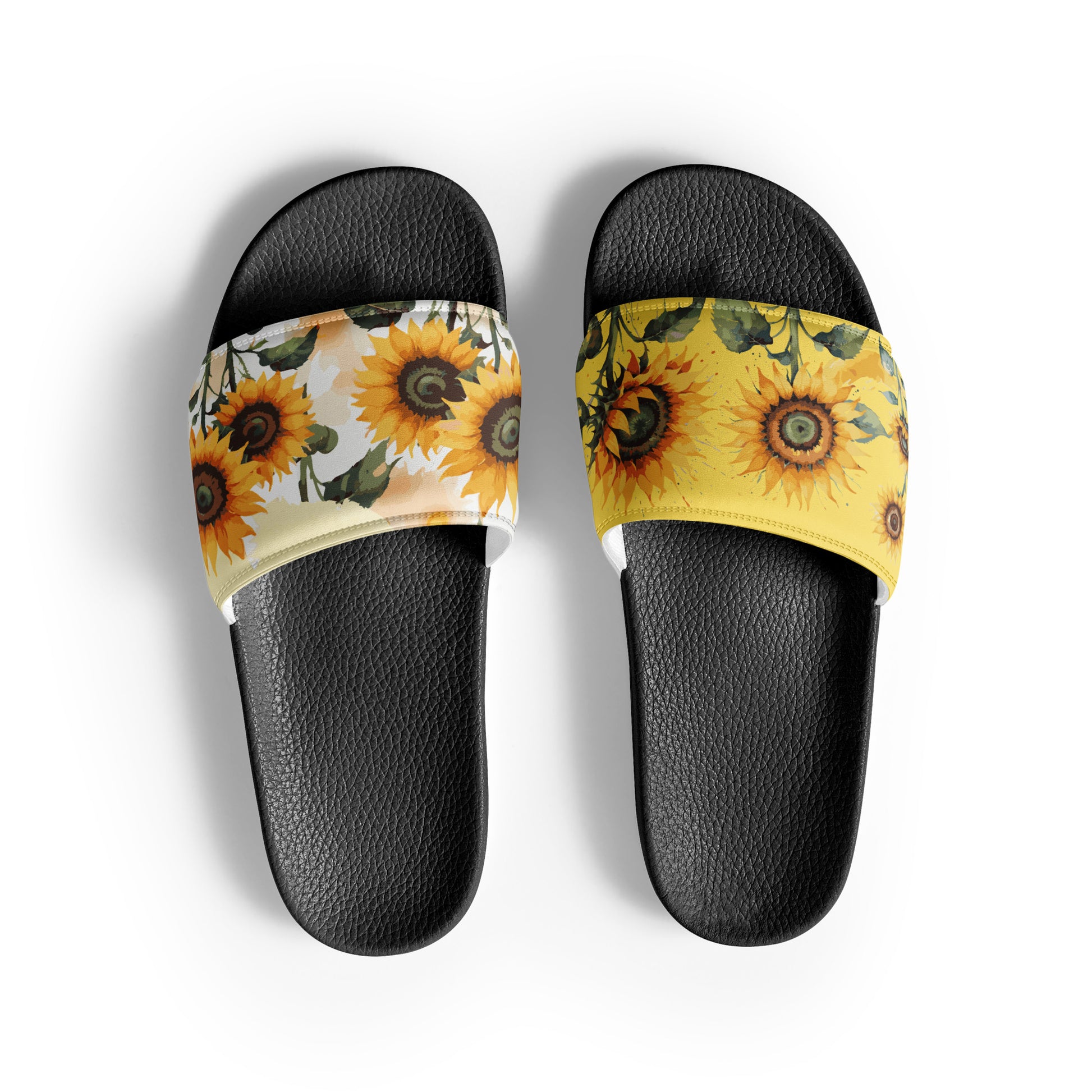 womens slides black 