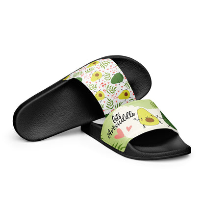 Cute Avocado-Themed Women's Slides