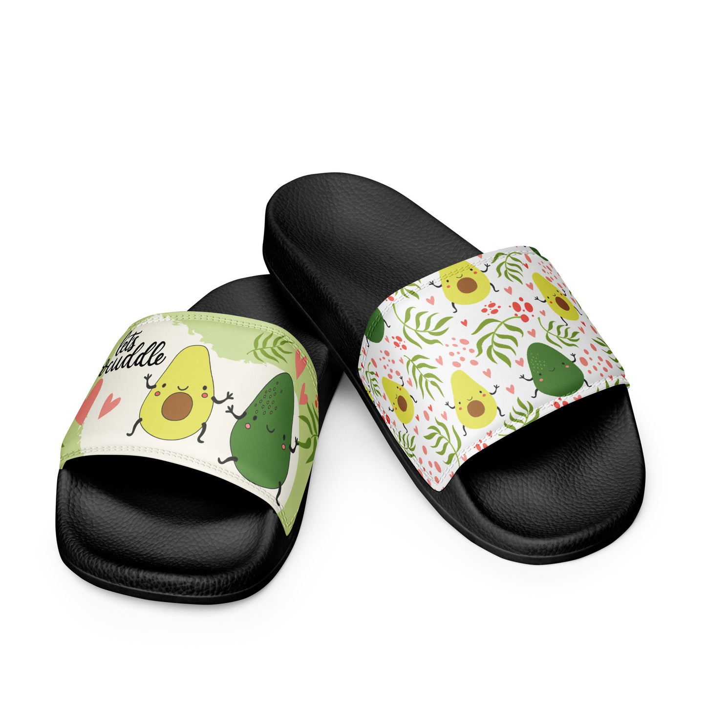 Cute Avocado-Themed Women's Slides