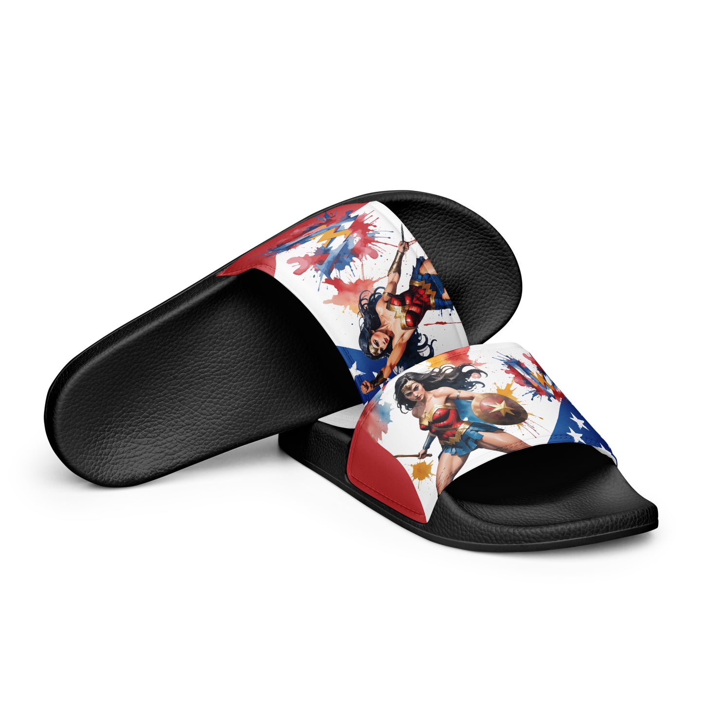 Heroic Wonder Woman Women's Slides