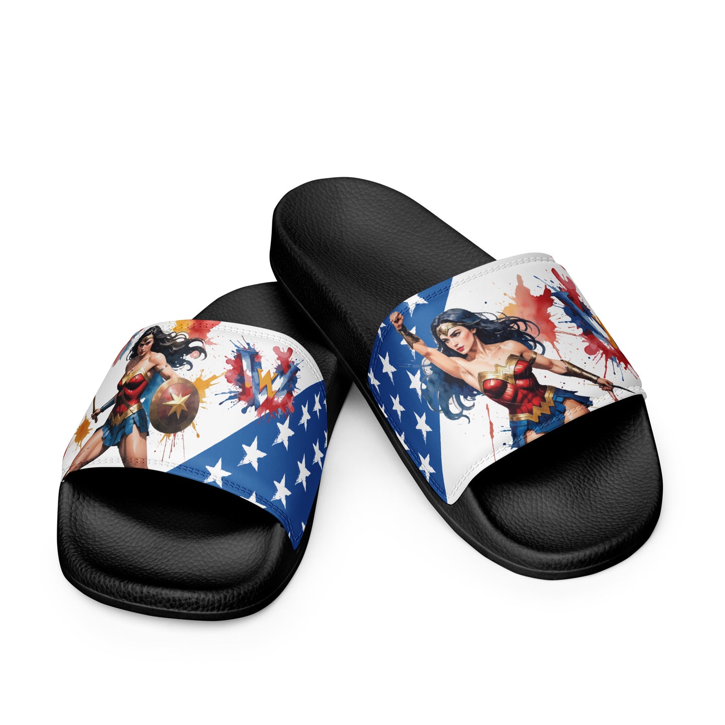 Heroic Wonder Woman Women's Slides