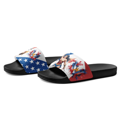 Heroic Wonder Woman Women's Slides