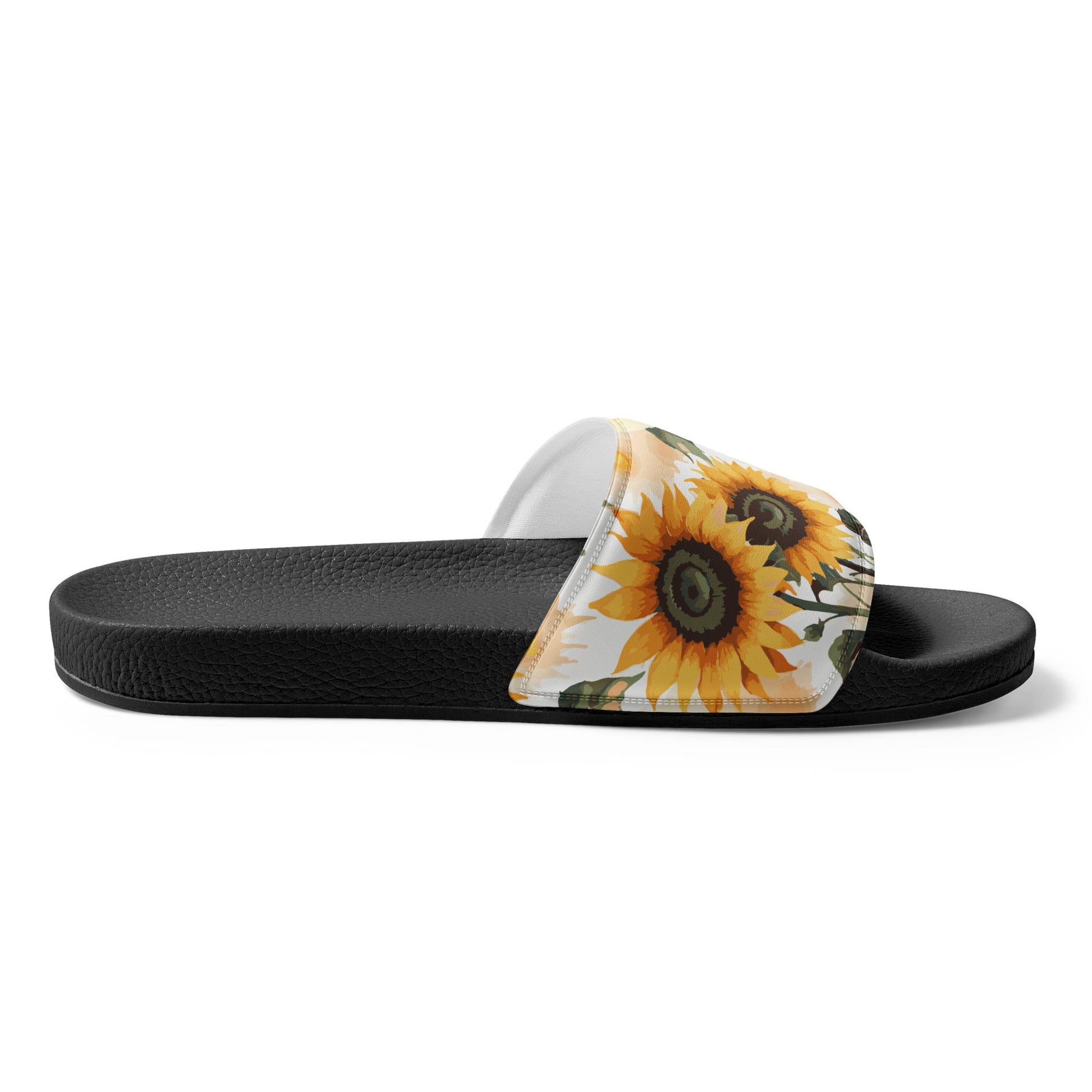 womens slides black 