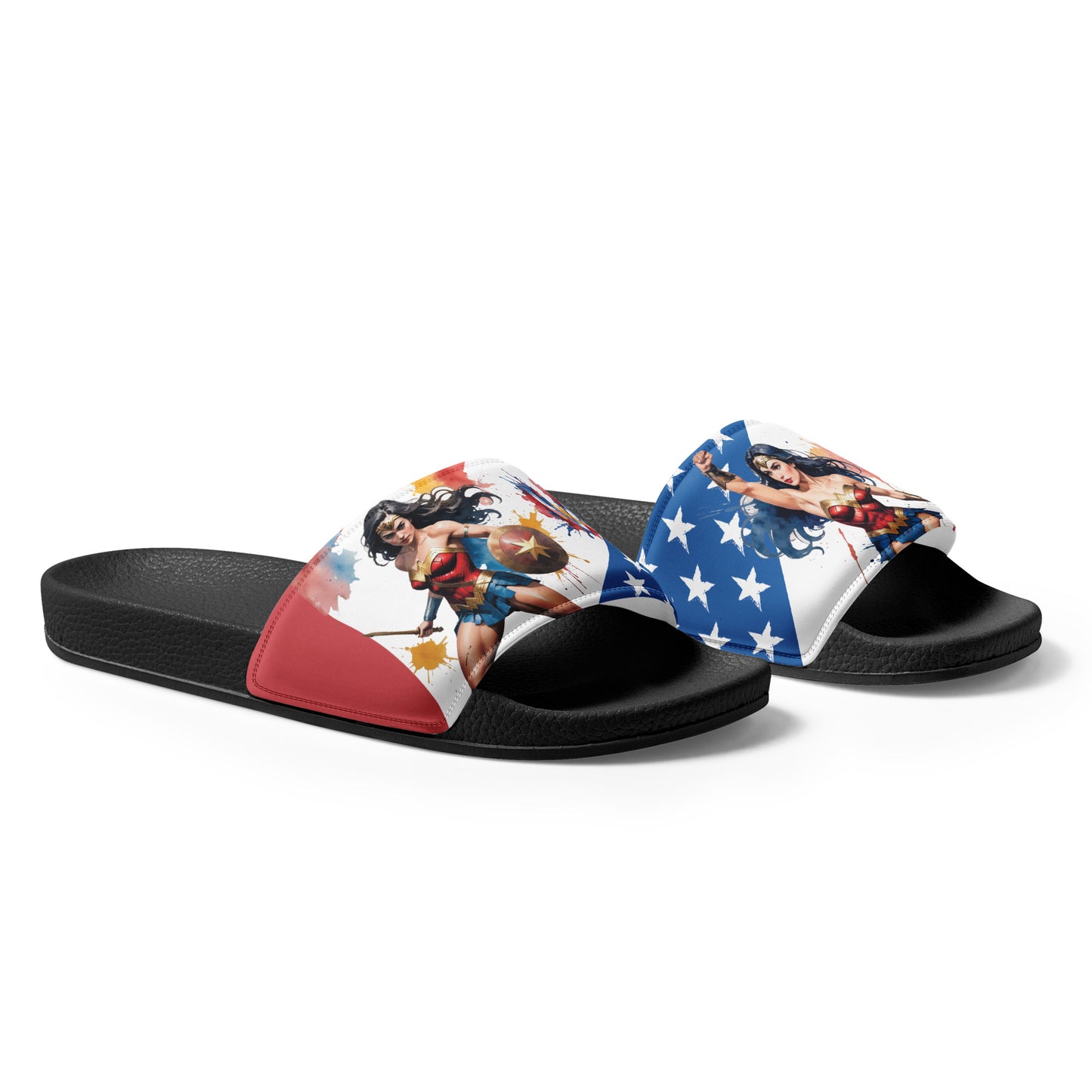 Heroic Wonder Woman Women's Slides