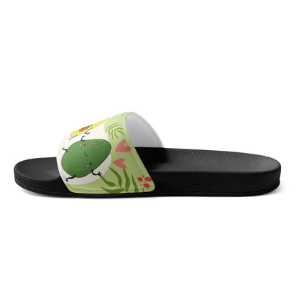 Cute Avocado-Themed Women's Slides