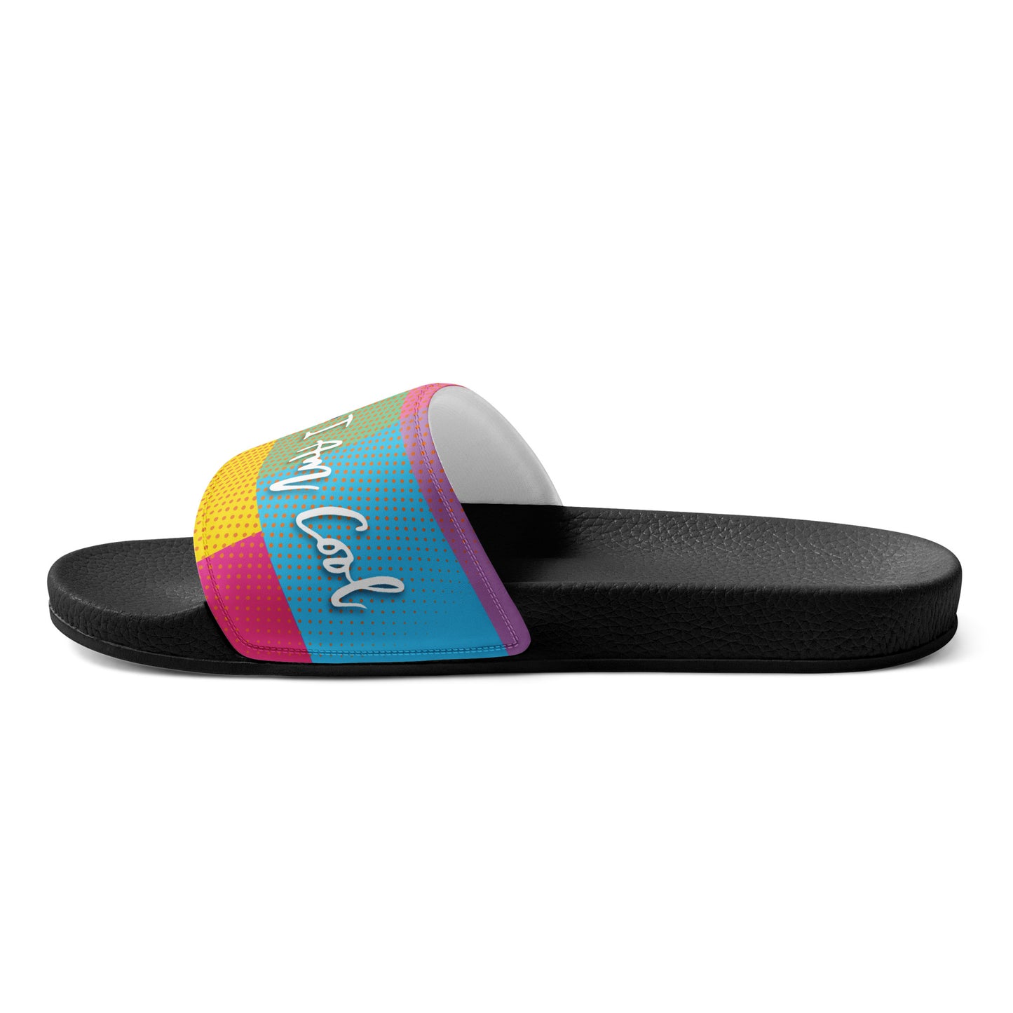 Colorful Unicorn and Cow Women's Slides