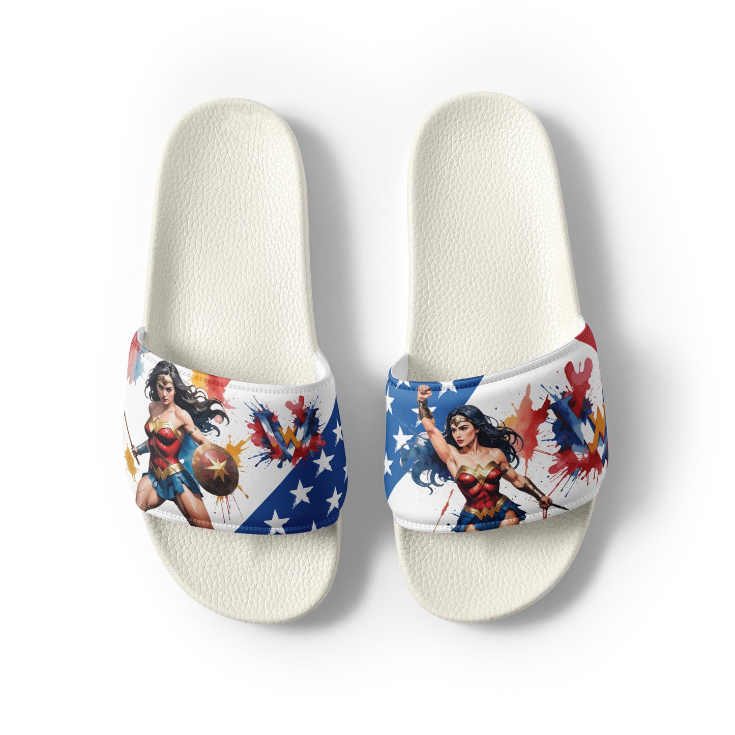 Heroic Wonder Woman Women's Slides