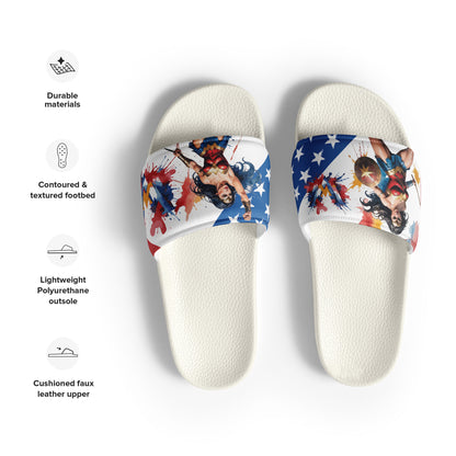 Heroic Wonder Woman Women's Slides