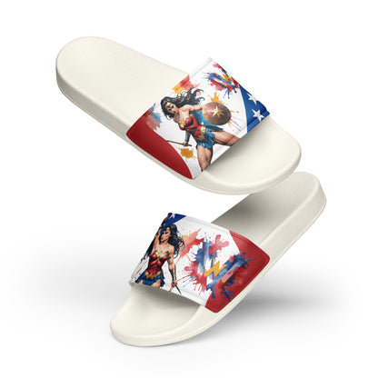 Heroic Wonder Woman Women's Slides