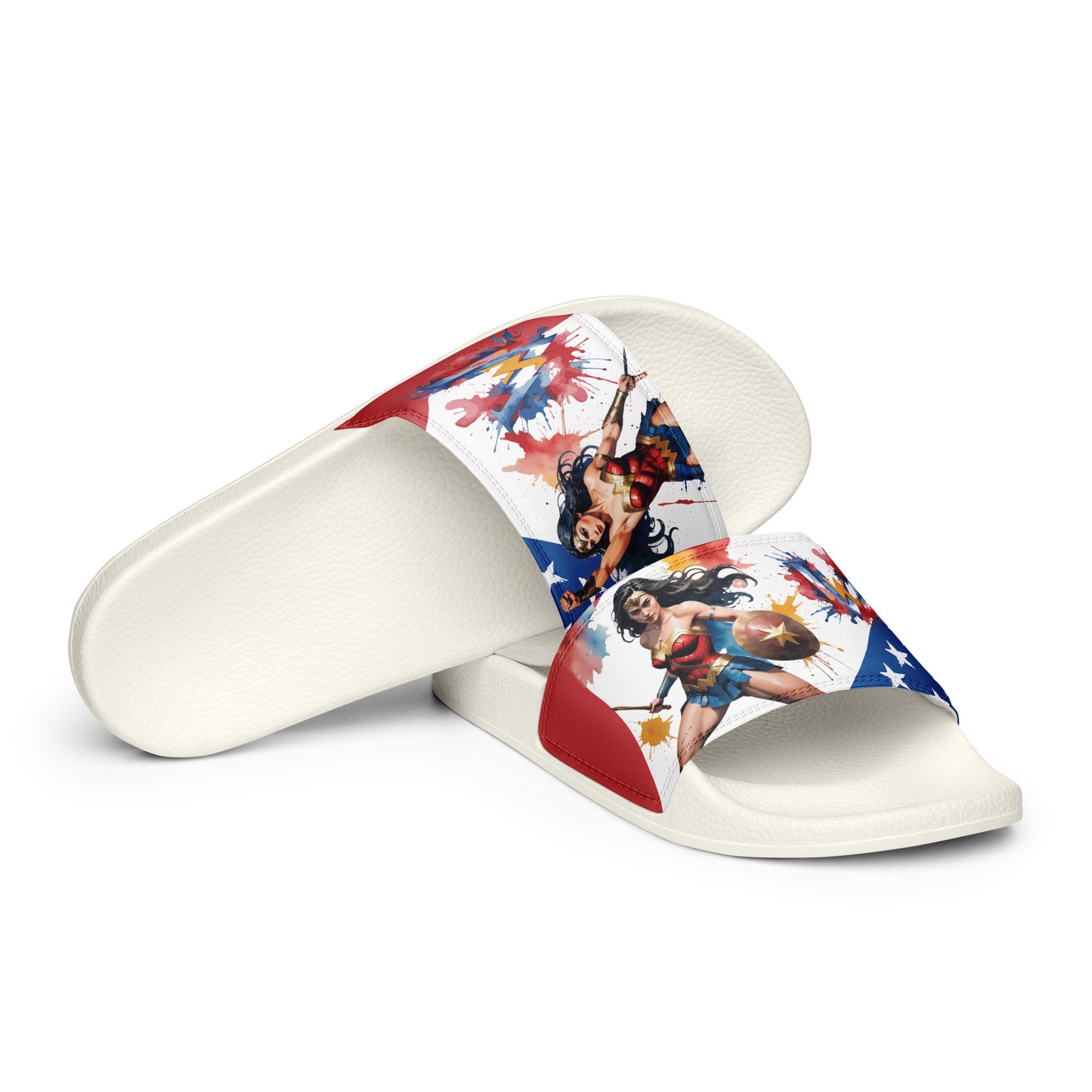 Heroic Wonder Woman Women's Slides