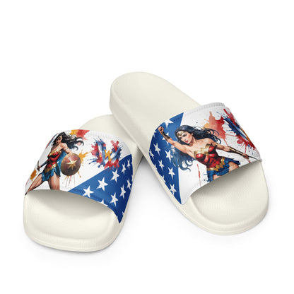 Heroic Wonder Woman Women's Slides