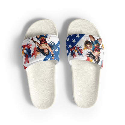 Heroic Wonder Woman Women's Slides