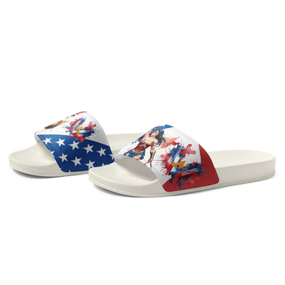 Heroic Wonder Woman Women's Slides