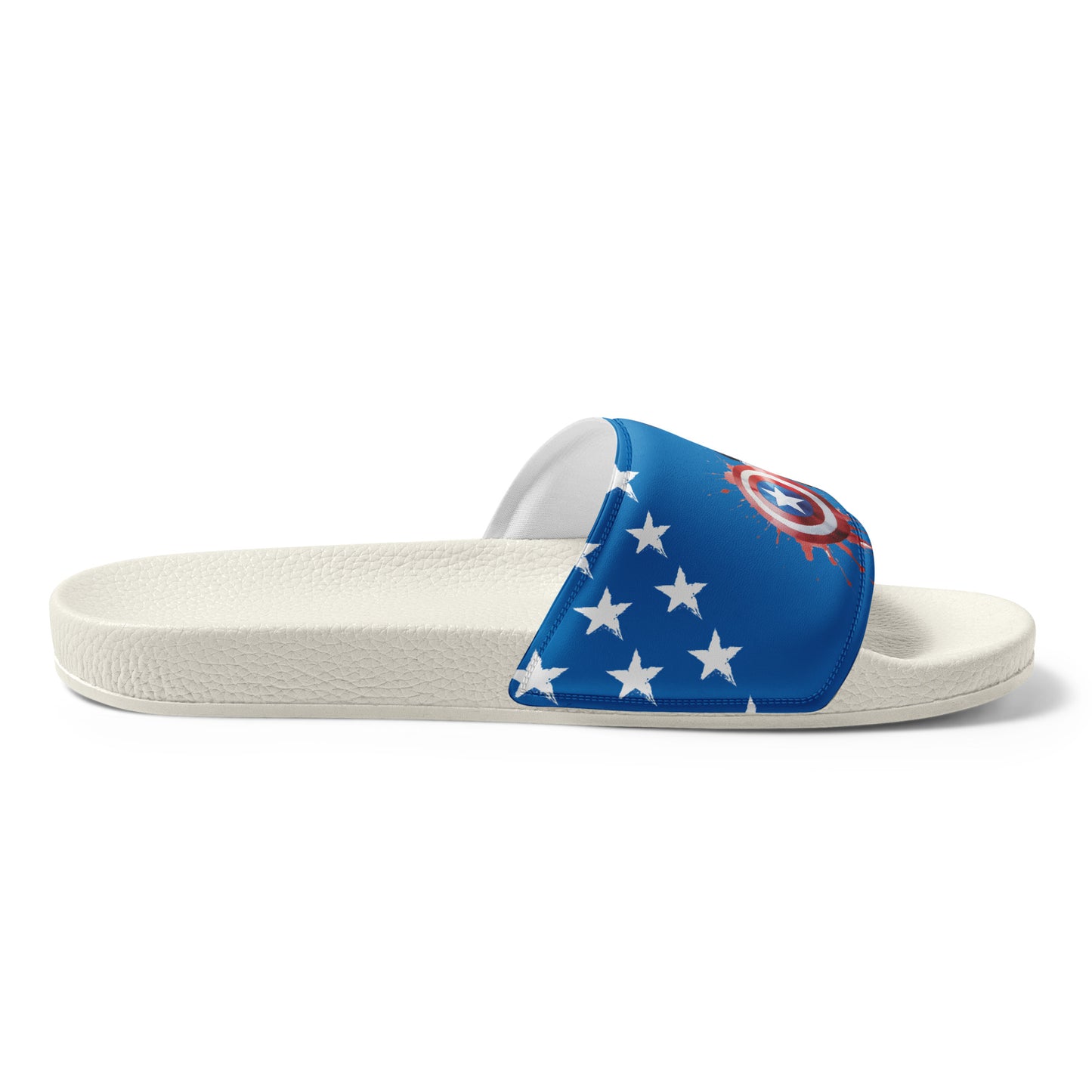 Captain America-Themed Women's Slides