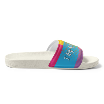 Colorful Unicorn and Cow Women's Slides