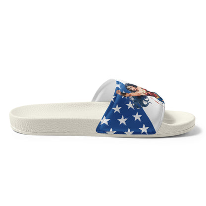 Heroic Wonder Woman Women's Slides