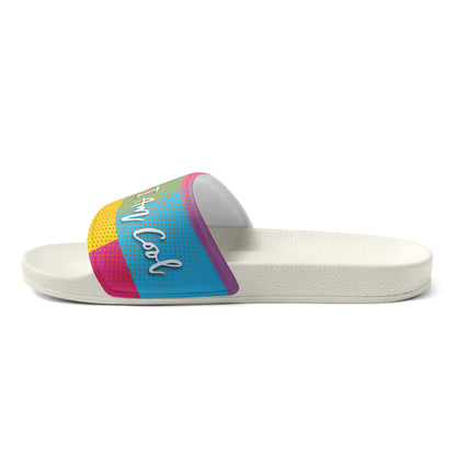 Colorful Unicorn and Cow Women's Slides